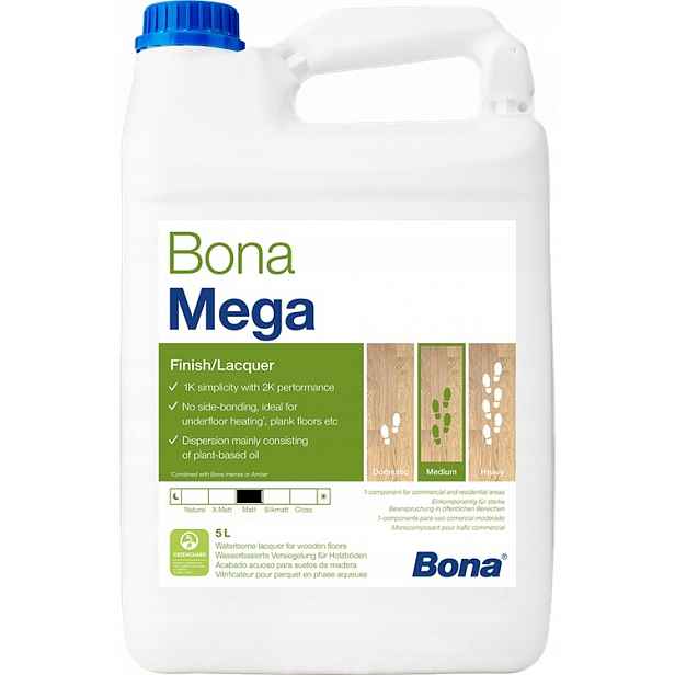 Lak na dřevo Bona 5L matný
