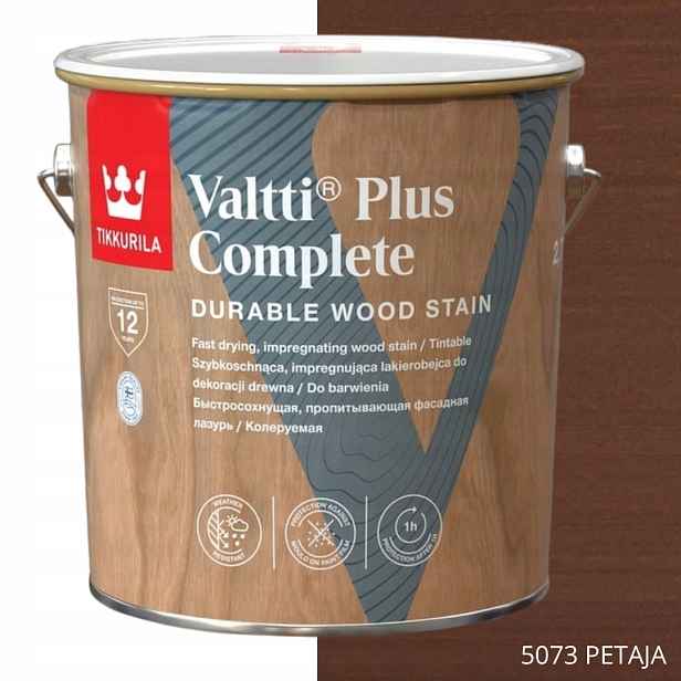 Tikkurila Laková Hmota Valtti Plus Complete 2,7 L Barva 5073 Petaja