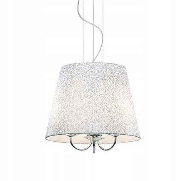 Závěsná lampa Le Roy SP3 chrom 079387 Ideallux
