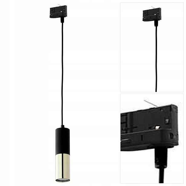 Závěsná černá Tracer 3F moderní design nad jídelní stůl Tk Lighting