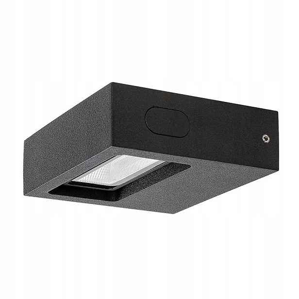 Černá moderní nástěnná Led lampa 7W