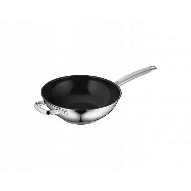 Pánev Wok Hluboká Wmf Durado 28 CM Keramická Povrchová Úprava Ocel Cromargan