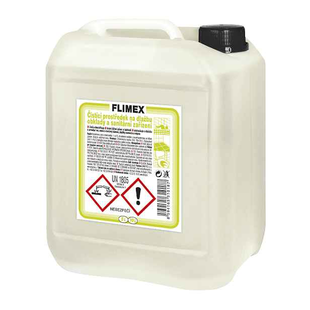 SANI PRO FLIMEX 5l extra silný čistící prostředek na dlažbu, obklady a sanitární zařízení (SP)