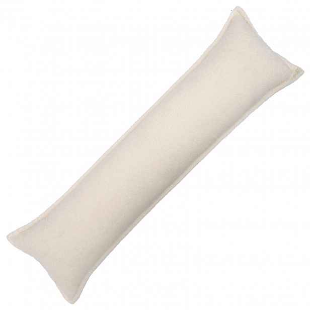 vidaXL Povlak na polštář HOUTEN Krémová 40 x 145 cm Bouclé