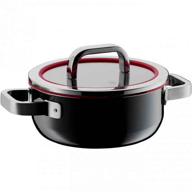 WMF Kastrol s poklicí Fusiontec Functional, Ø 20 cm, černý 517205290