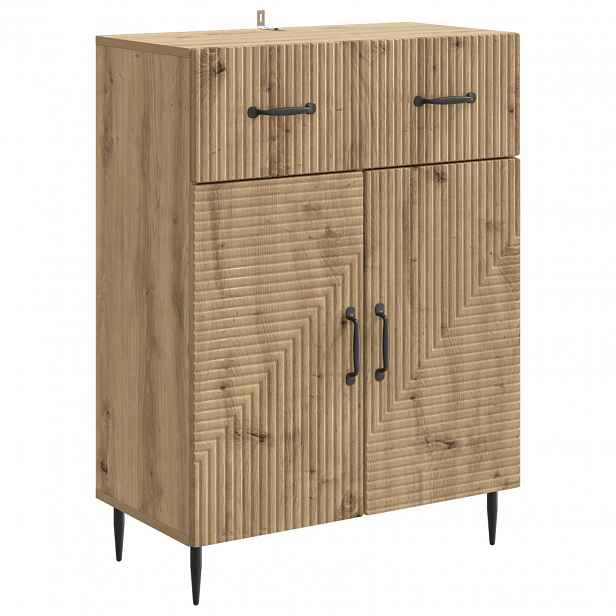 vidaXL Servírovací skříň Dub artisan 66 x 34,5 x 89,5 cm