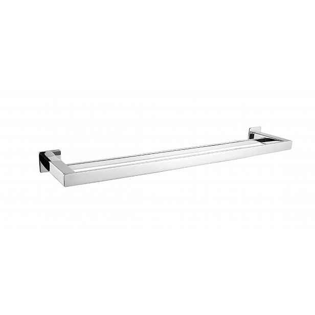 OMNIRES Nelson - Dvojitý držák ručníků, délka 62 cm, chrom NL80226CR