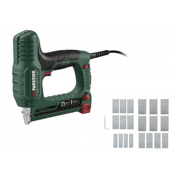 Parkside® Elektrická sponkovačka PET 25 E5