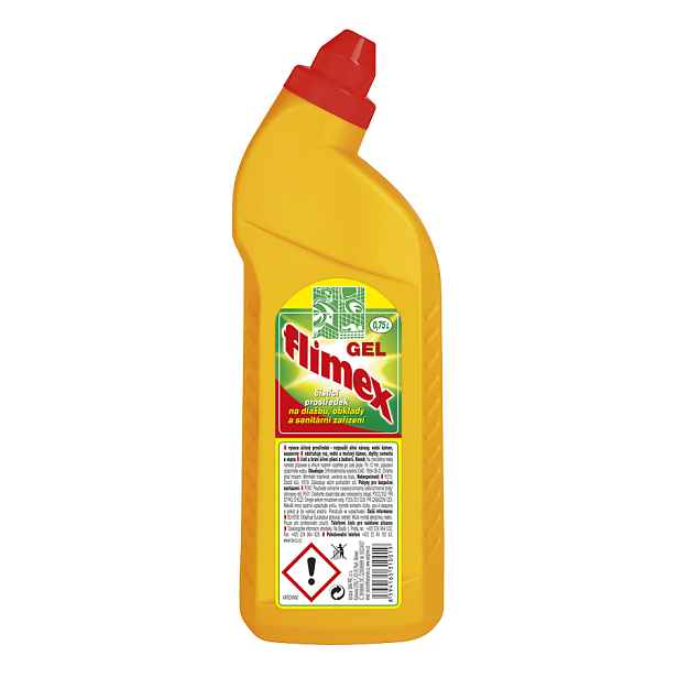 SANI PRO FLIMEX gel 750ml čistící prostředek na dlažbu, obklady a sanitární zařízení (SP)