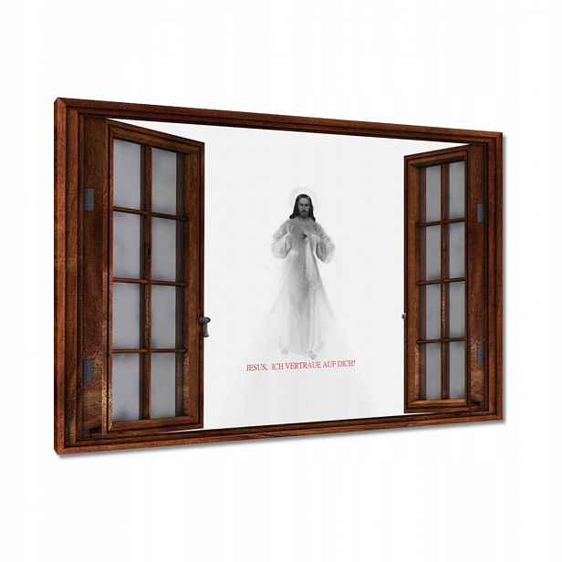 Obrazy 120x80 Jesus Ich vertraue Dich
