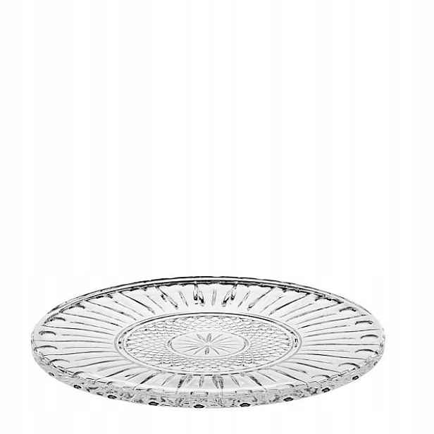 Crystal Bohemia Windsor tác na dort 305 mm