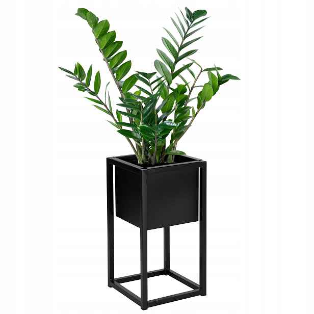 Držák Na Květináč Concove loft 40 cm černý