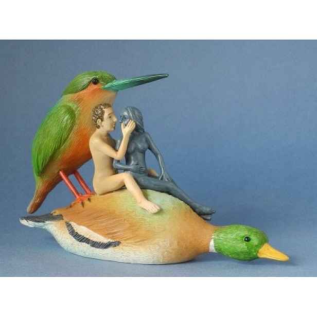 Figurka Parastone Hieronymus Bosch Para Na Kachně A Zimorodek