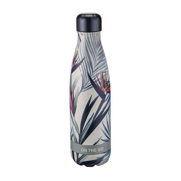 Nerezová termoska KITCHISIMO 480ml listy