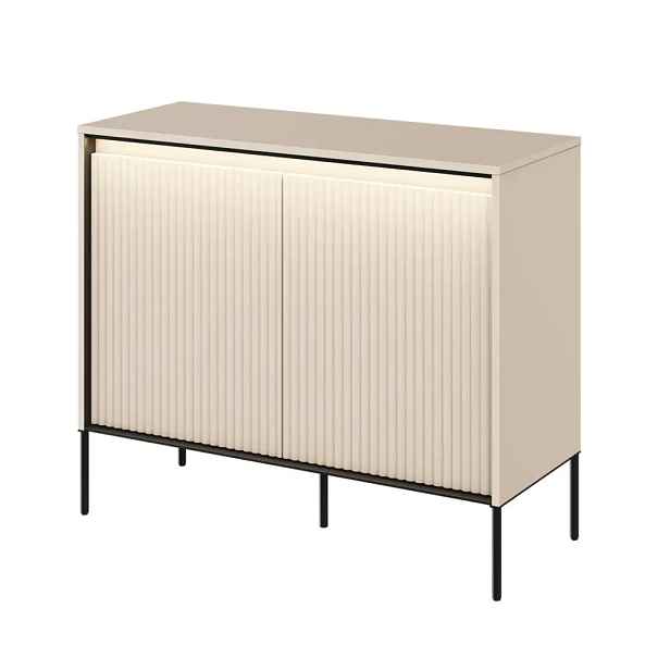 Casarredo Komoda 2D s LED IPOLIS - písková