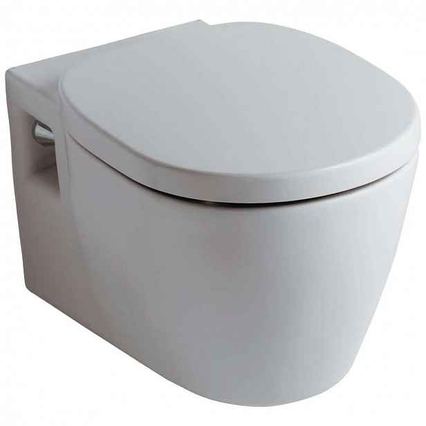 Ideal Standard Connect - Závěsné WC, s Ideal Plus, bílá E8232MA