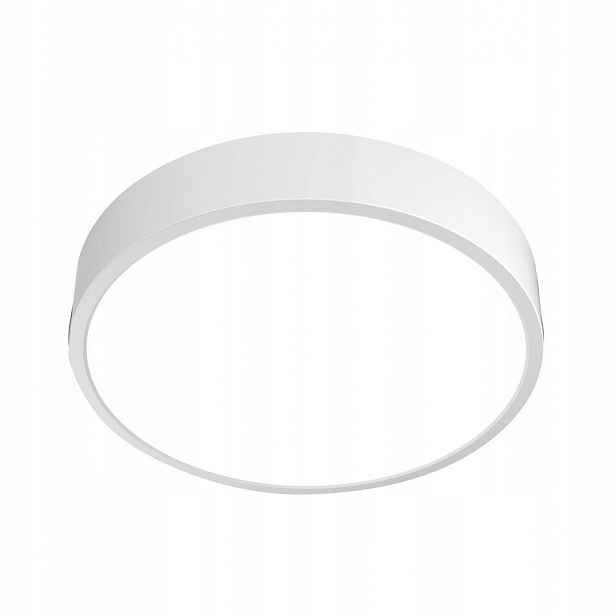 Stropní Svítidlo Bílý IP44 Led Botta 30 cm Moderní stmívatelný do kuchyně Italux