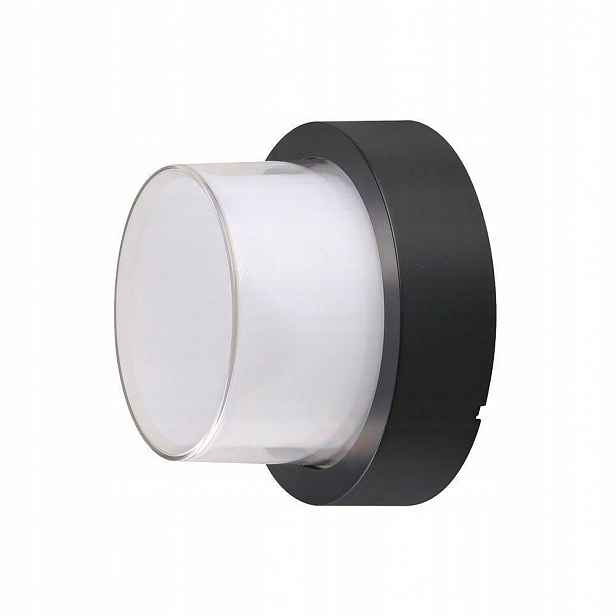 V-tac Svítidlo 12W Led IP65 černé kulatý VT-828 3000K 900lm