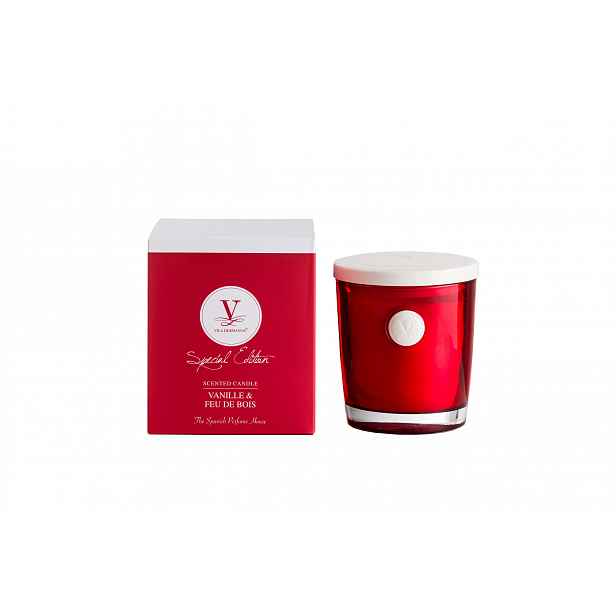 Vanille & Feu de Bois Vila Hermanos vonná svíčka 280 g série Cameo Red