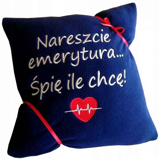 Dárek pro Důchodkyni Důchodce u příležitosti odchodu do důchodu Polštář nápis