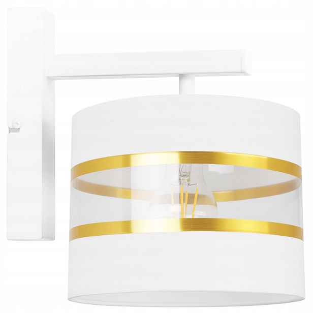 Nástěnná Lampa Nástěnné Svítidlo Elegantní Zlatá 20 CM