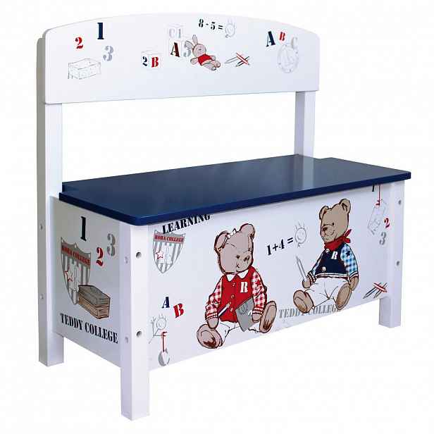 Roba DĚTSKÁ TRUHLOVÁ LAVICE Teddy College