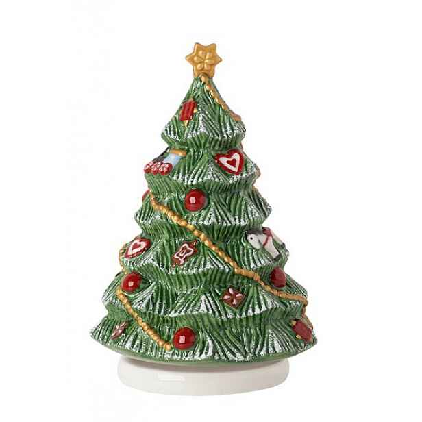 Villeroy & Boch Nostalgic Melody otáčející se stromeček s hracím mechanismem, 16 cm