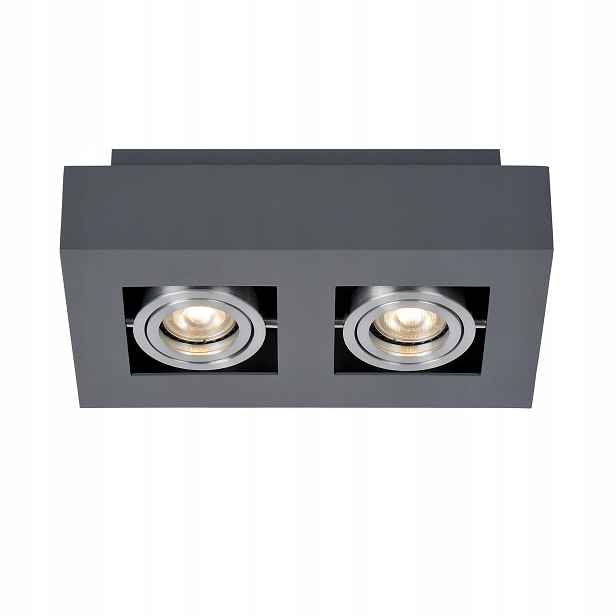 Casemiro Nástěnná lampa Černá Moderní 2xGU10 50W IP20