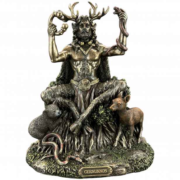 Figurka Socha Soška Severský Bůh Cernunnos Veronese WU77059A4