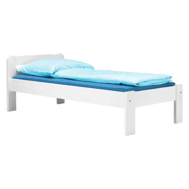 Idea Jednolůžko MAX 2 - 90x200 bílý lak