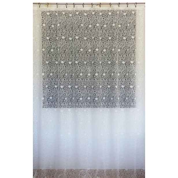 Mg Záclona žakár 59/10 Ecru 300x280 hotová s páskou