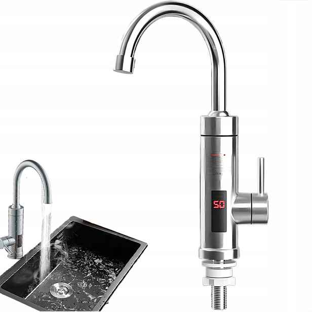 Průtokový Ohřívač Vody, Sprchová Hlavice 3000 W Pro Kohoutkovou Desku