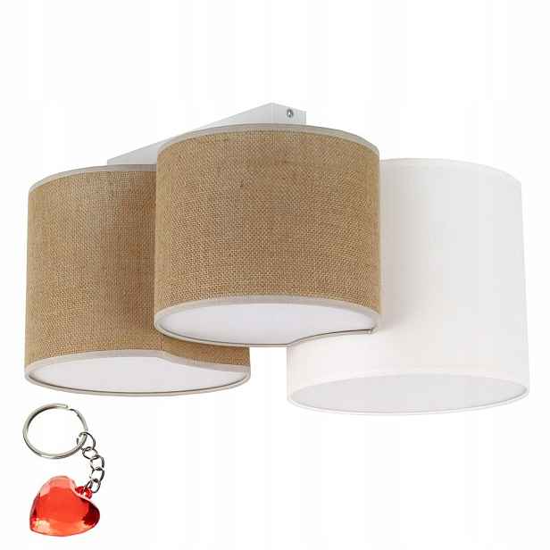 Stropní Svítidlo Mona Lustr Stropní Svítidlo Moderní bílá 3 zdroje Tk Lighting