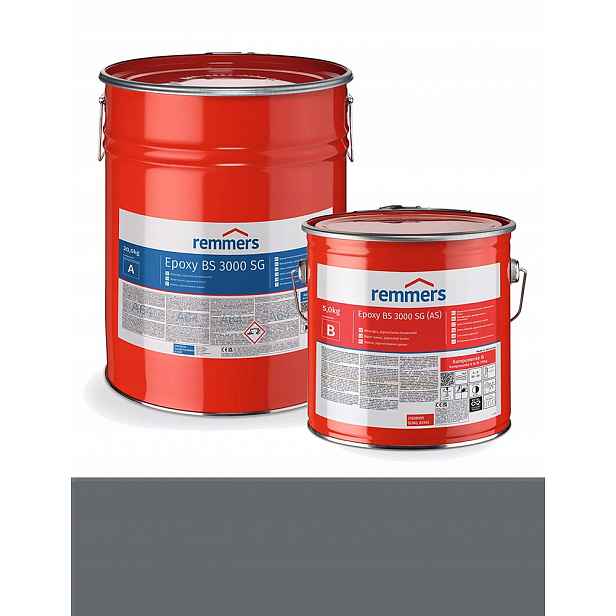 Epoxidová pryskyřice Remmers Epoxy Bs 3000 Sg 5 kg bazaltově šedá