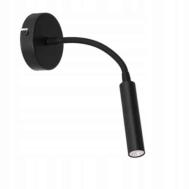 Luminex Nástěnné svítidlo Arden 1xG9 8W černá matná elegantní domácí osvětlení