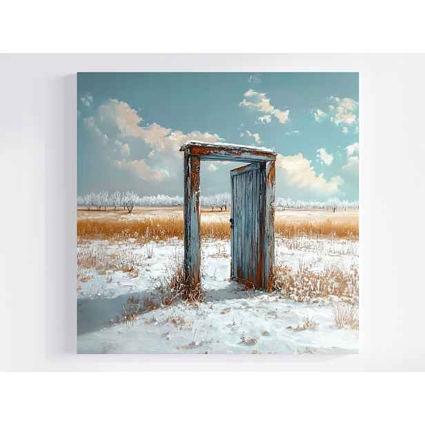 Obraz Na Plátně Canvas Abstrakce Dveře Přechod Změna Šance 50x50