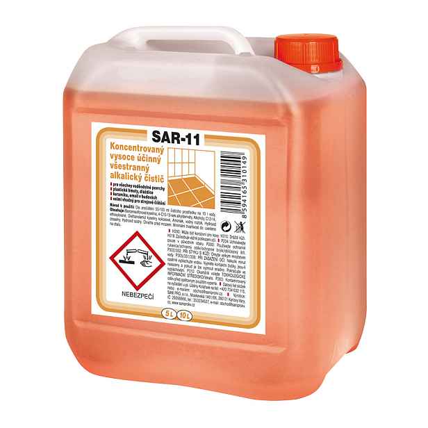 SANI PRO SAR 11 - 5l Koncentrovaný vysoce účinný všestraný alkalický čistič (SP)