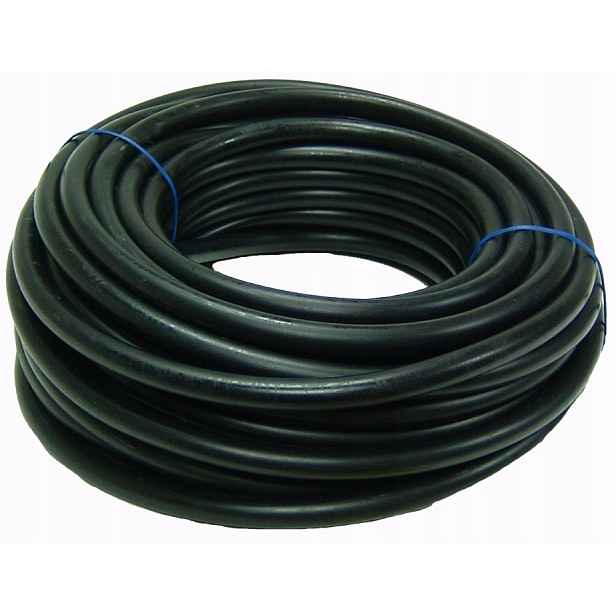 Palivový Kabel Černý 3,0 mm x 5,0 mm 15 m