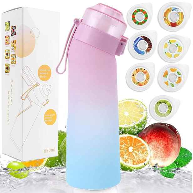650 ml vonný hrnek Láhev na vodu s vůní – 7 příchutí Novinka