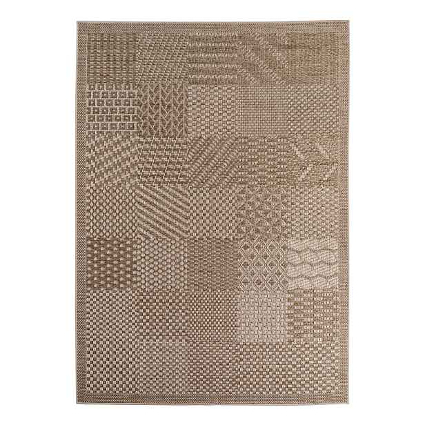 Béžový vnitřní a venkovní koberec 120x170 cm Ibiza 1902 – Ayyildiz Carpets