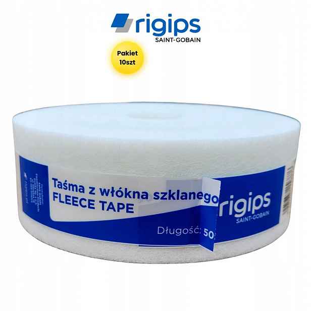 Sklolaminátová páska Rigips Flizelina 50 mm x 50 m Balení 10 Ks