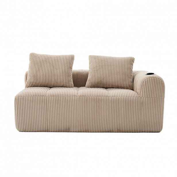 2-MÍSTNÁ SEDAČKA 158/93/61 cm Khaki