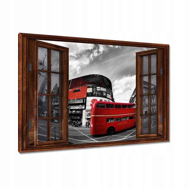 Obrazy 120x80 Červený Londýn