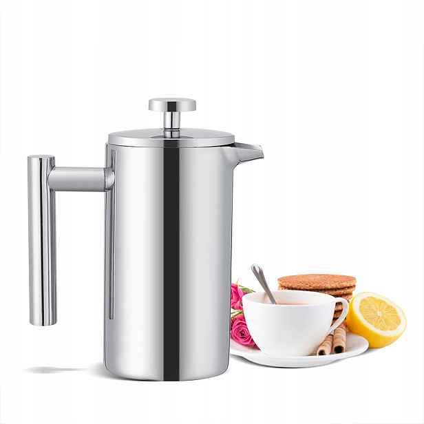 Vařič kávy French Press z nerezové oceli 304 v domácí kanceláři