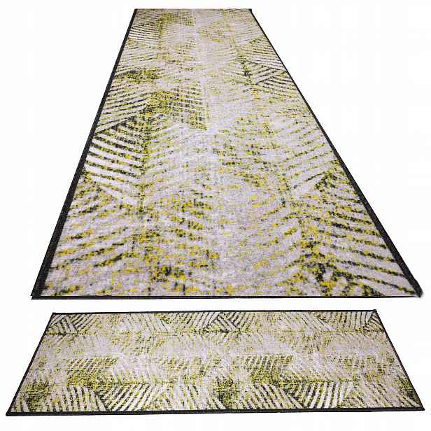 Koberec Běhoun Koberec Velurový Protiskluzový Spodní strana Gelovuy Měkký Velur 67x250 cm