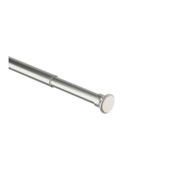 Tyč na sprchový závěs v matně stříbrné barvě 106 - 182 cm Chroma – Umbra
