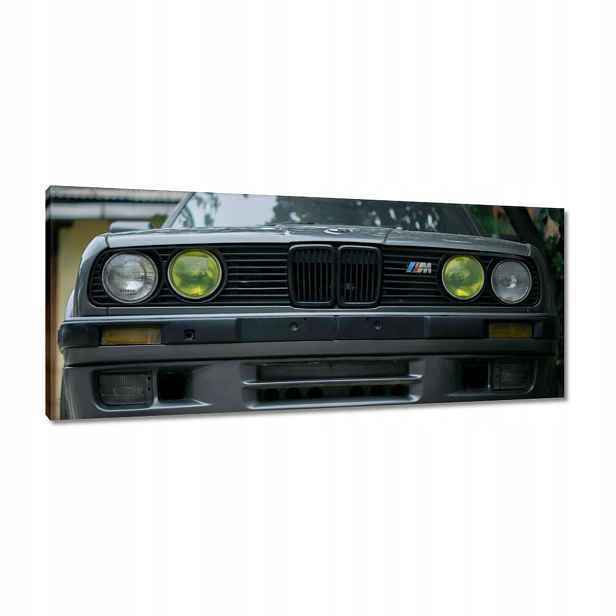 Obrazy 100x40 Šedé auto Bmw