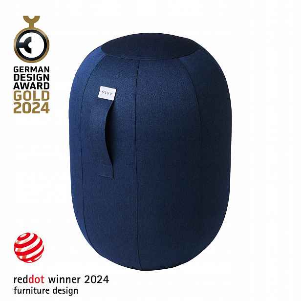 Balanční stolička Vluv Kapsul Leiv L Royal Blue zdravé sezení