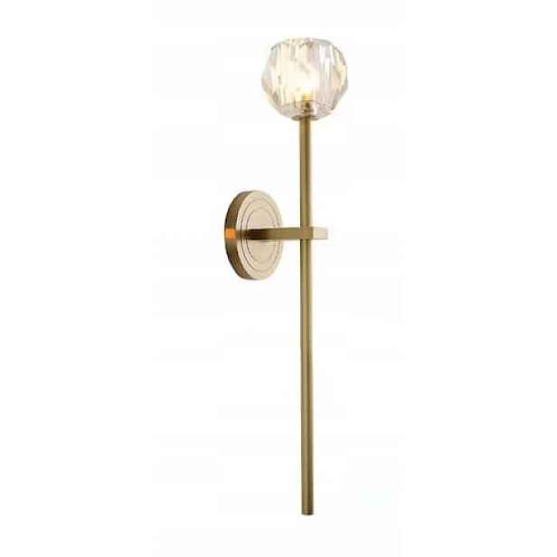 Crystal Cut Wall 2 – křišťálová nástěnná lampa 71 cm