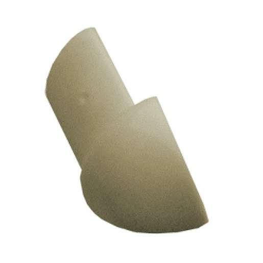 Roh k liště oblý PVC champagne výška 8 mm, LROH8CH